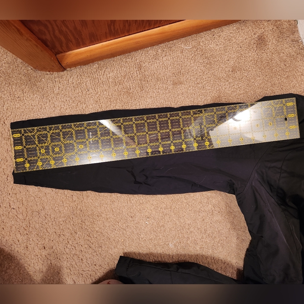 L.L.Bean Black Fur Lined Hooded Coat - Picture 9 of 12